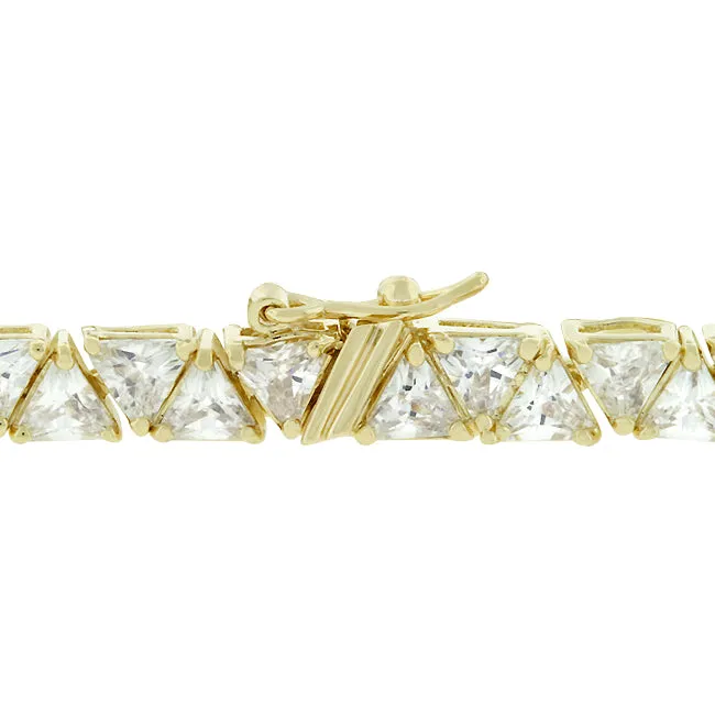 LOVCIA Jewelry Eternal Elegance Trillion-Cut Bracelet