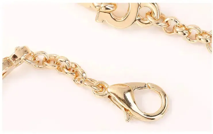 LOVCIA Radiant Heart of the Ocean Bracelet for Women - Sparkling Zircon Crystal Elegance