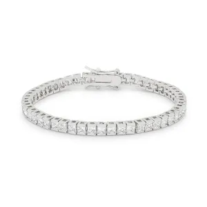 LOVCIA Radiant Princess Cut Cubic Zirconia Tennis Bracelet
