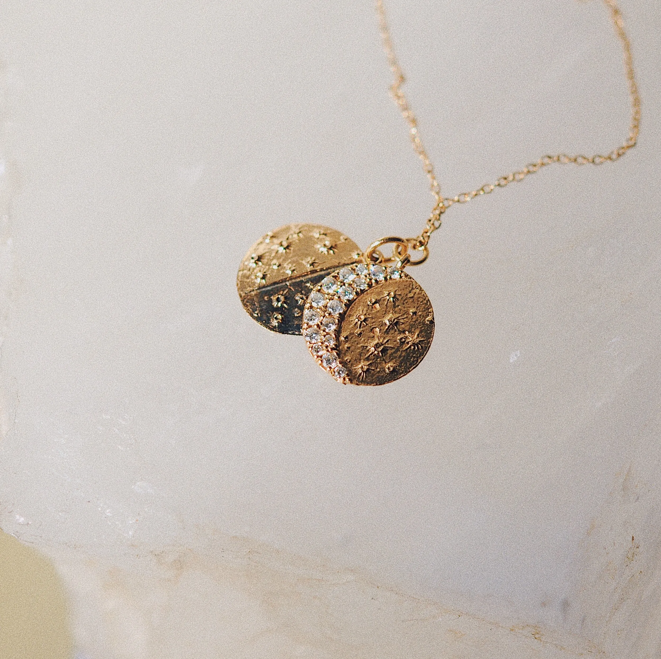 Lunar Phase Necklace