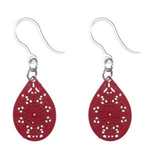 Mini Stained Glass Dangles Hypoallergenic Earrings for Sensitive Ears Made with Plastic Posts