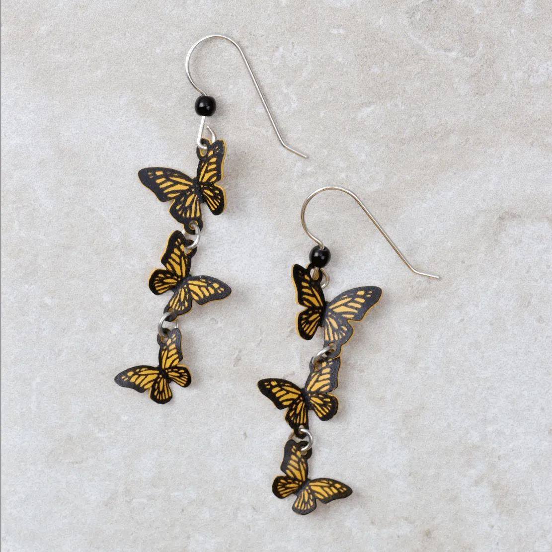 Monarch Kaleidoscope Butterfly Earrings