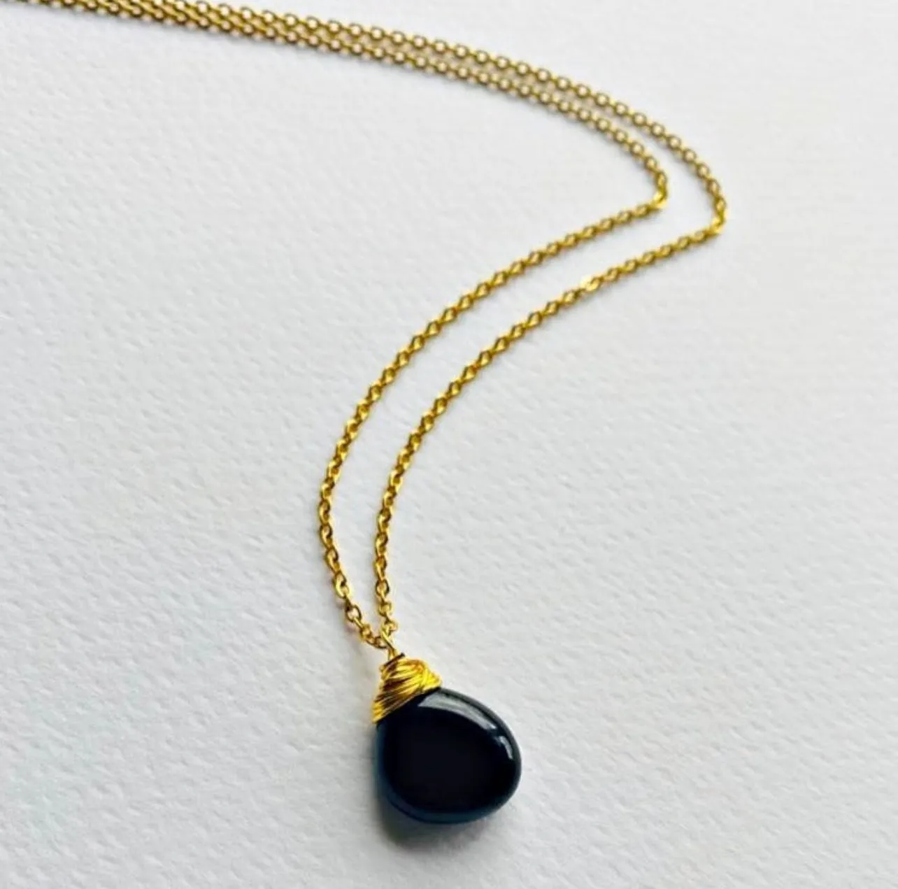 Necklace Cage Natural Stones