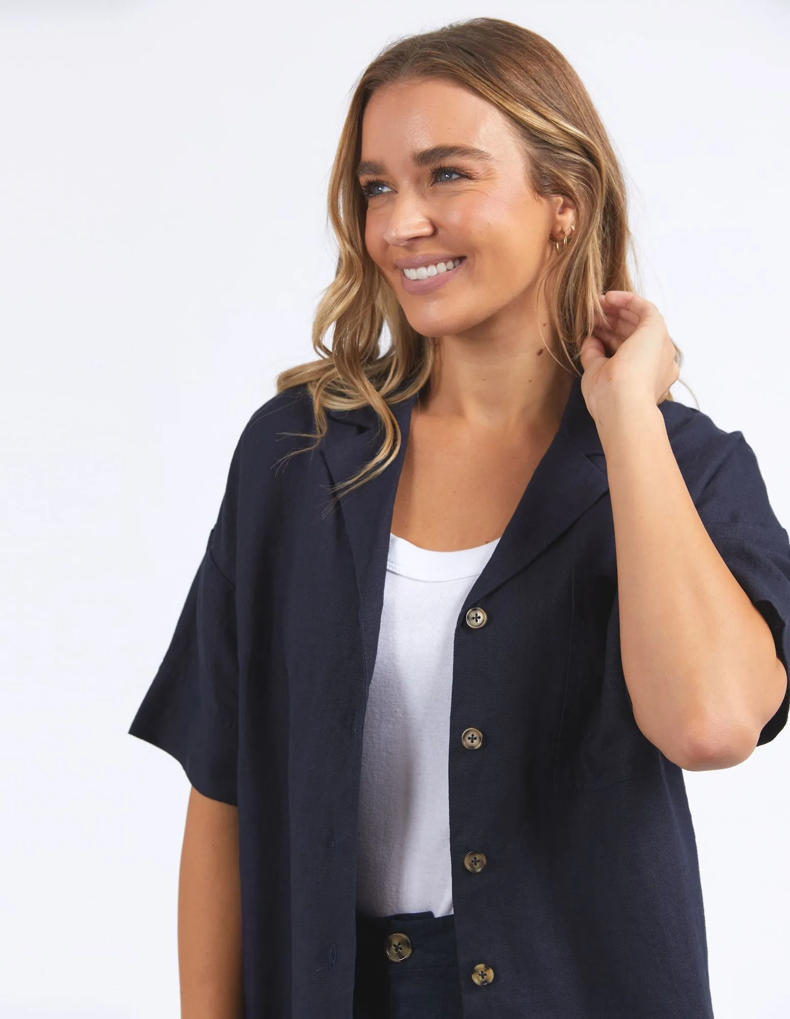 Oakleigh Shirt - Dark Sapphire