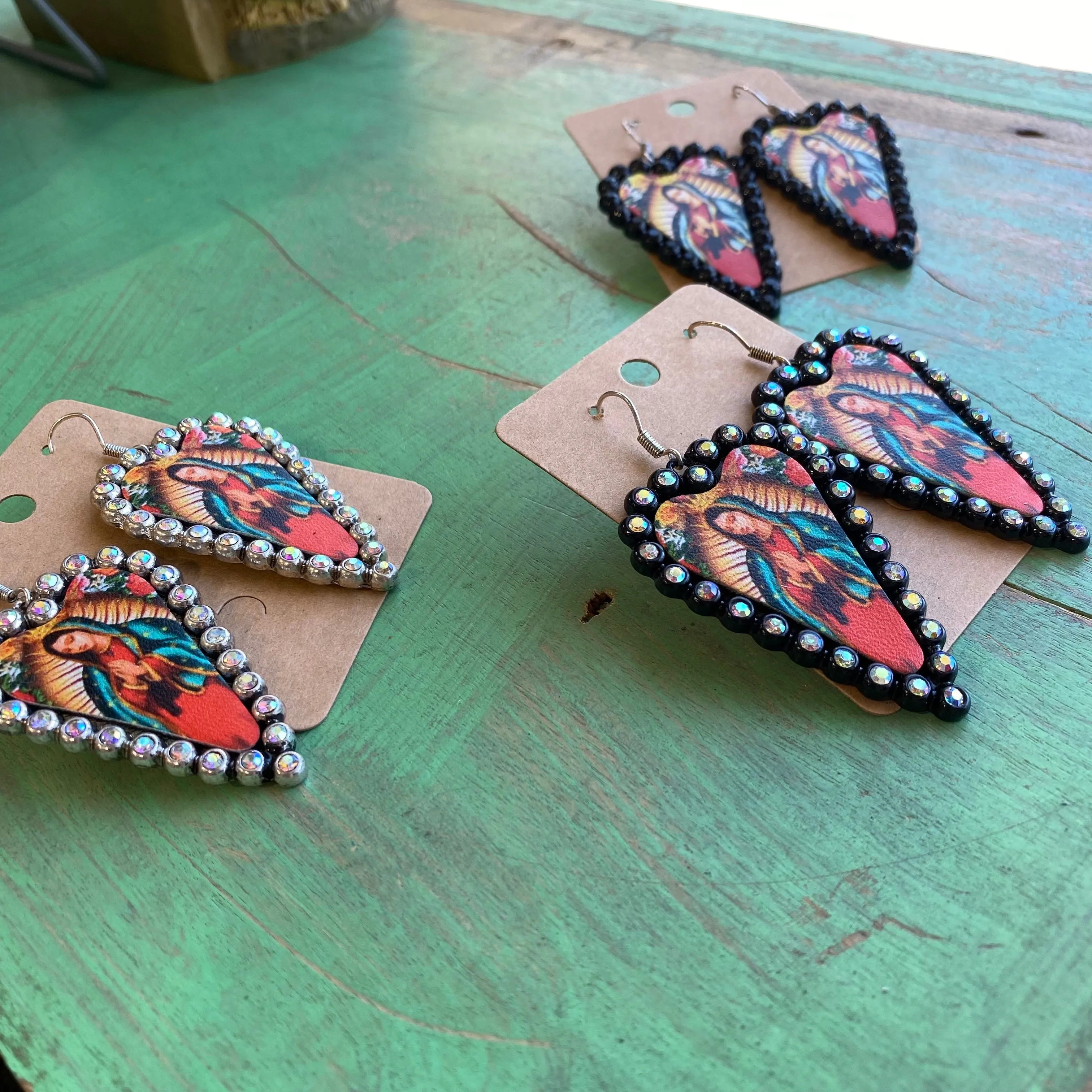 OLG Colorful Heart Earrings