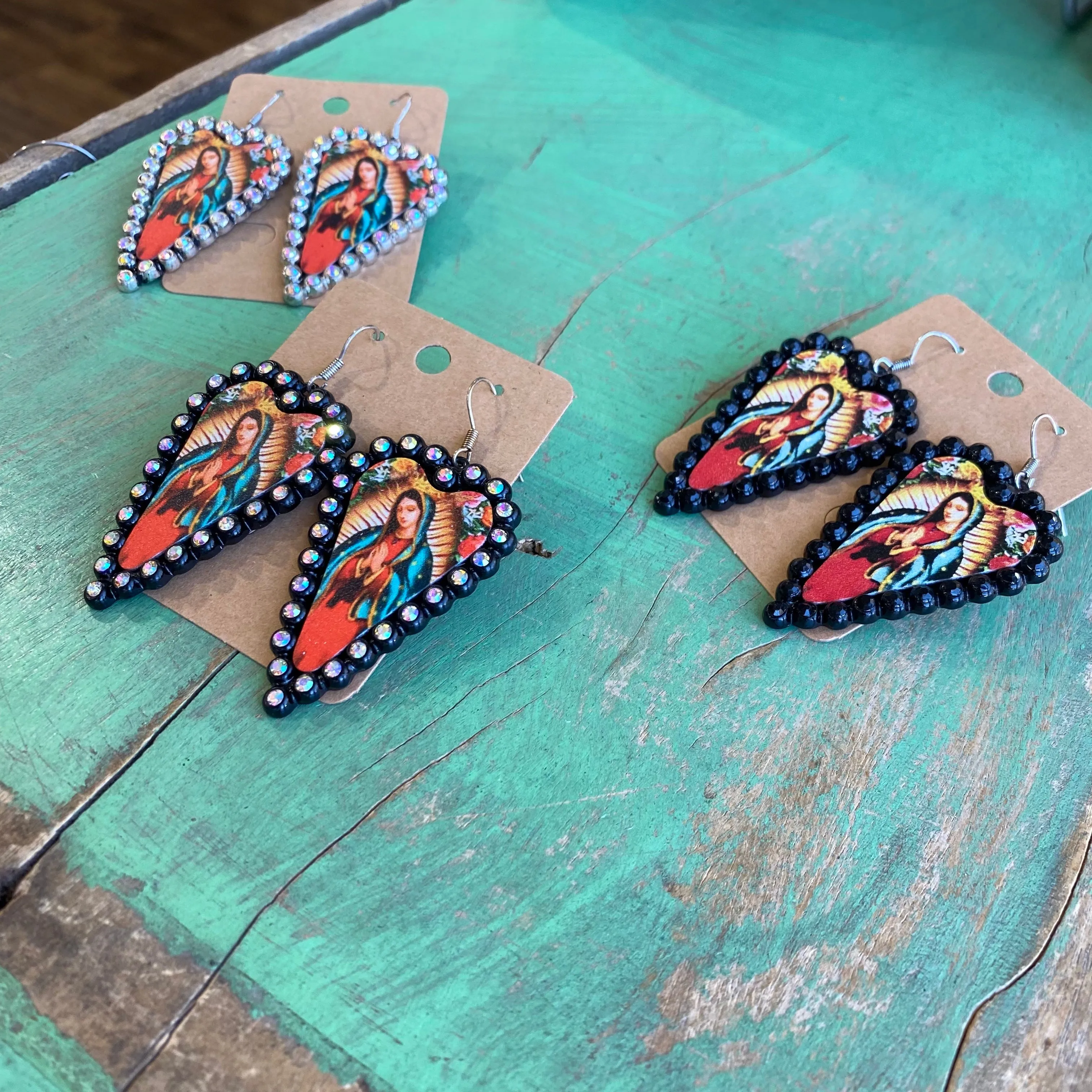OLG Colorful Heart Earrings