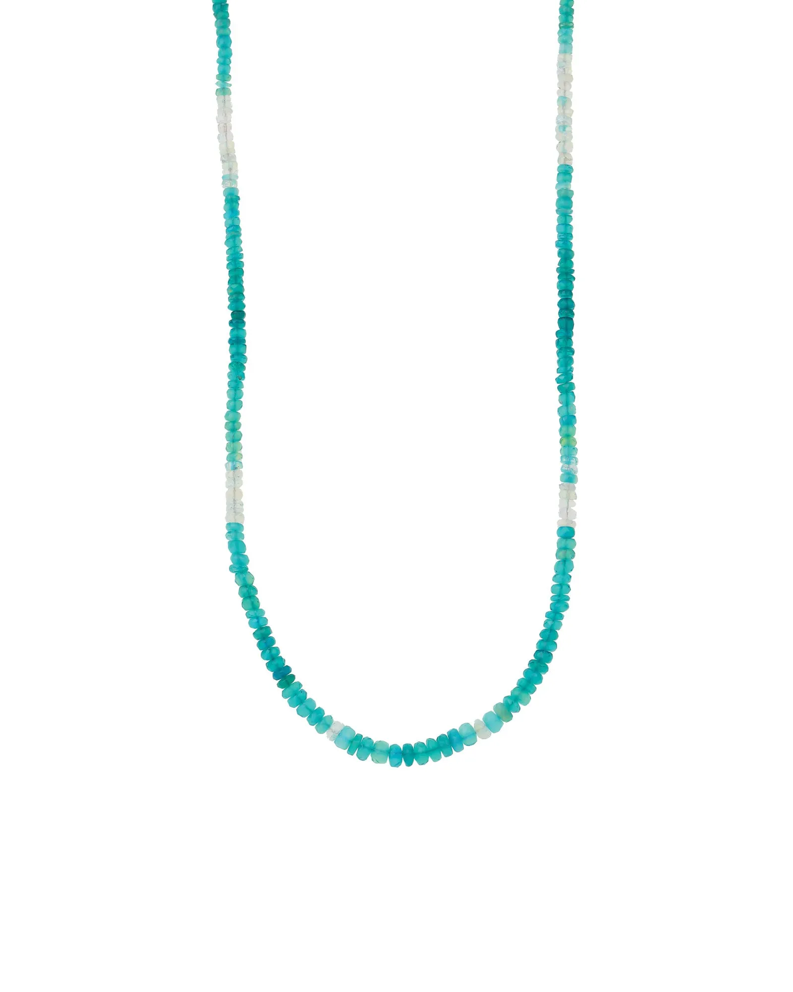 Opal Mix Graduated Stone Necklace | 3-5mm
