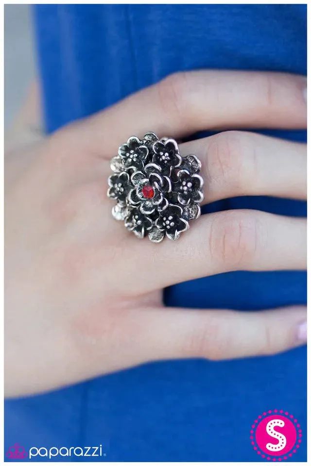 Paparazzi Ring ~ Color Me Crimson - Red