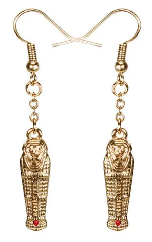 PHARAOH'S COFFIN EARRINGS, C/30 PHARAOH'S COFFIN EARRINGS, C/30
