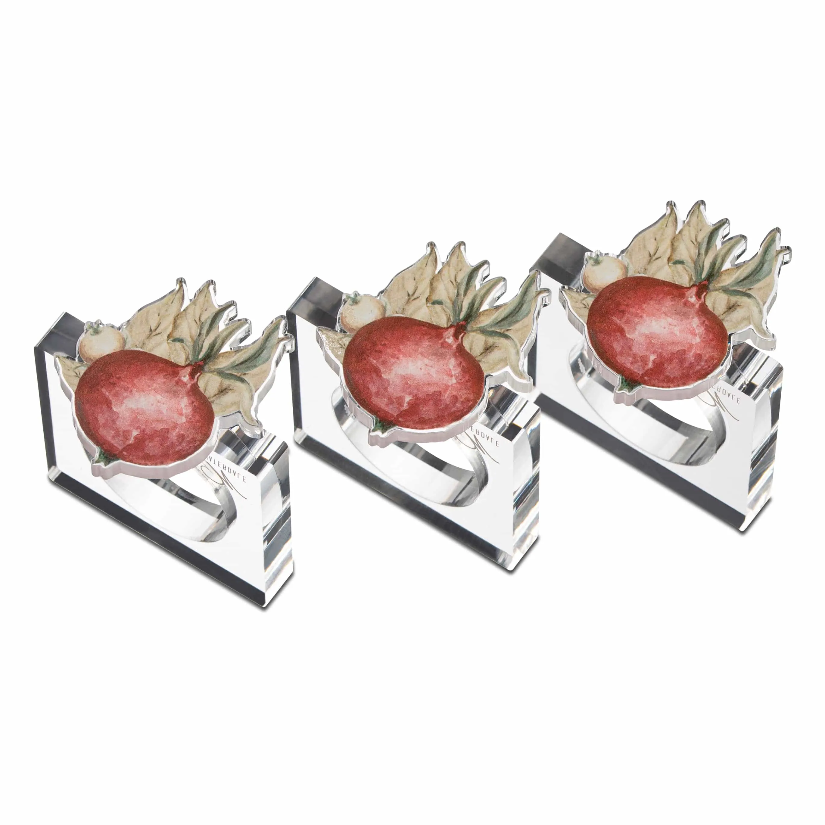 Pomegranate Napkin Rings