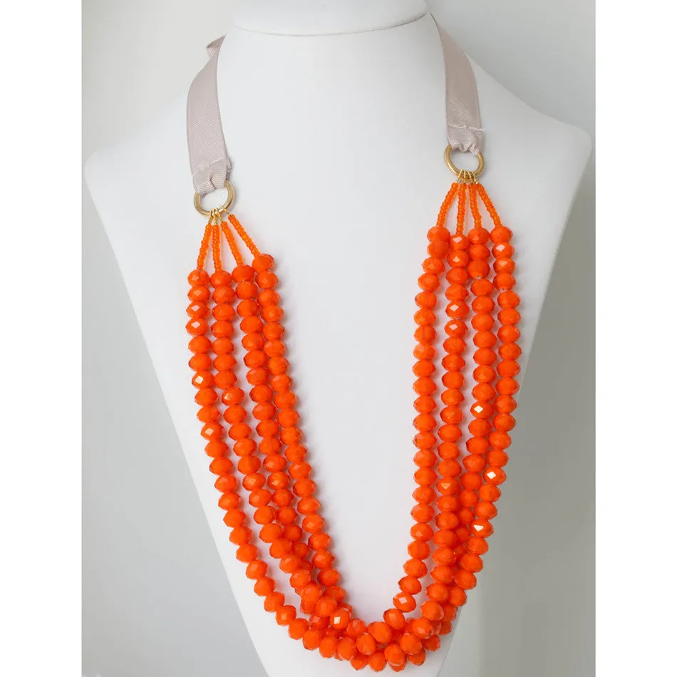 "Girl on fire" necklace