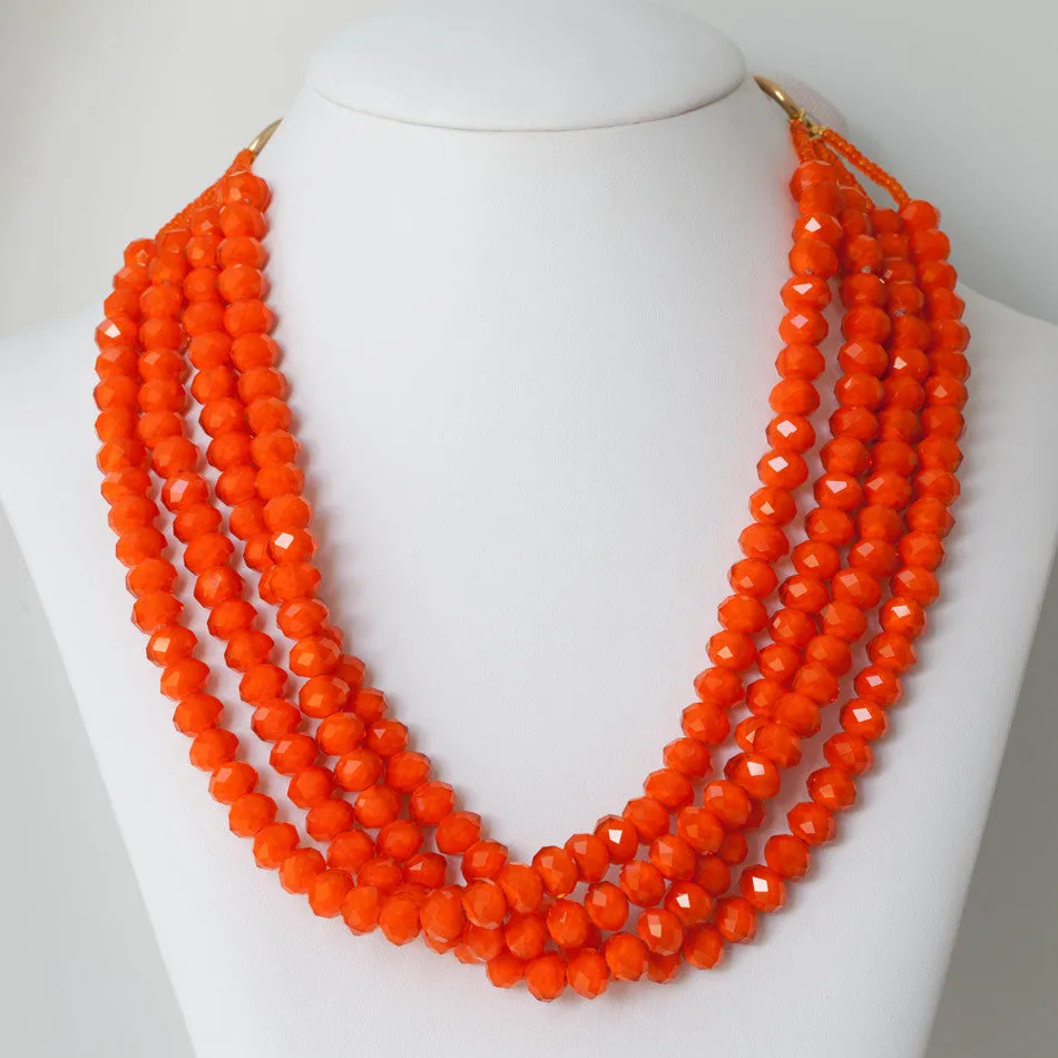 "Girl on fire" necklace