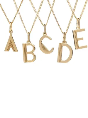 Rachel Jackson Initial Necklace Gold