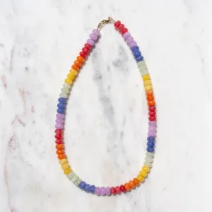 Rainbow Jade Necklace