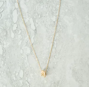 Ring of gold necklace