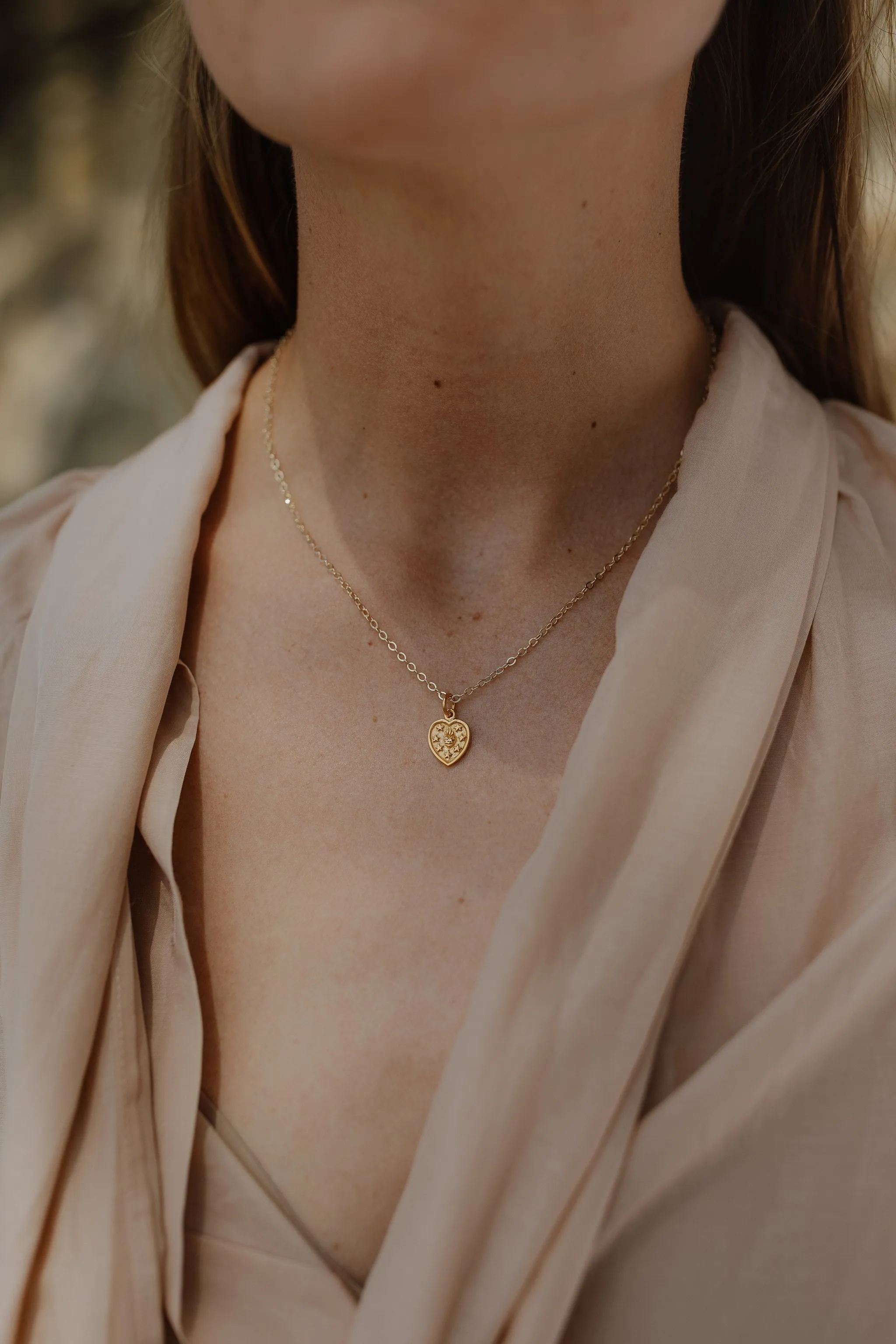 SACRED HEART NECKLACE