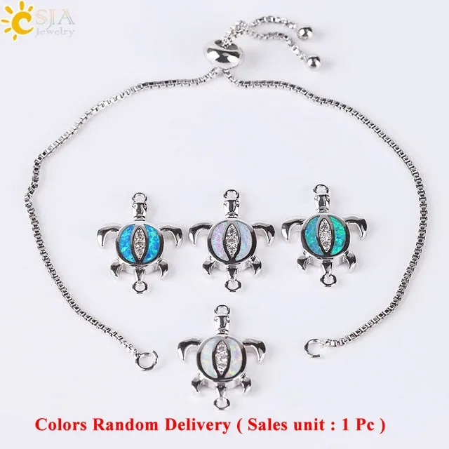 Save Sea Turtle Jewelry | Sea Turtle Bracelet Fire Opal