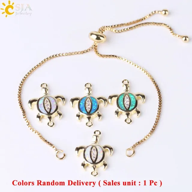 Save Sea Turtle Jewelry | Sea Turtle Bracelet Fire Opal