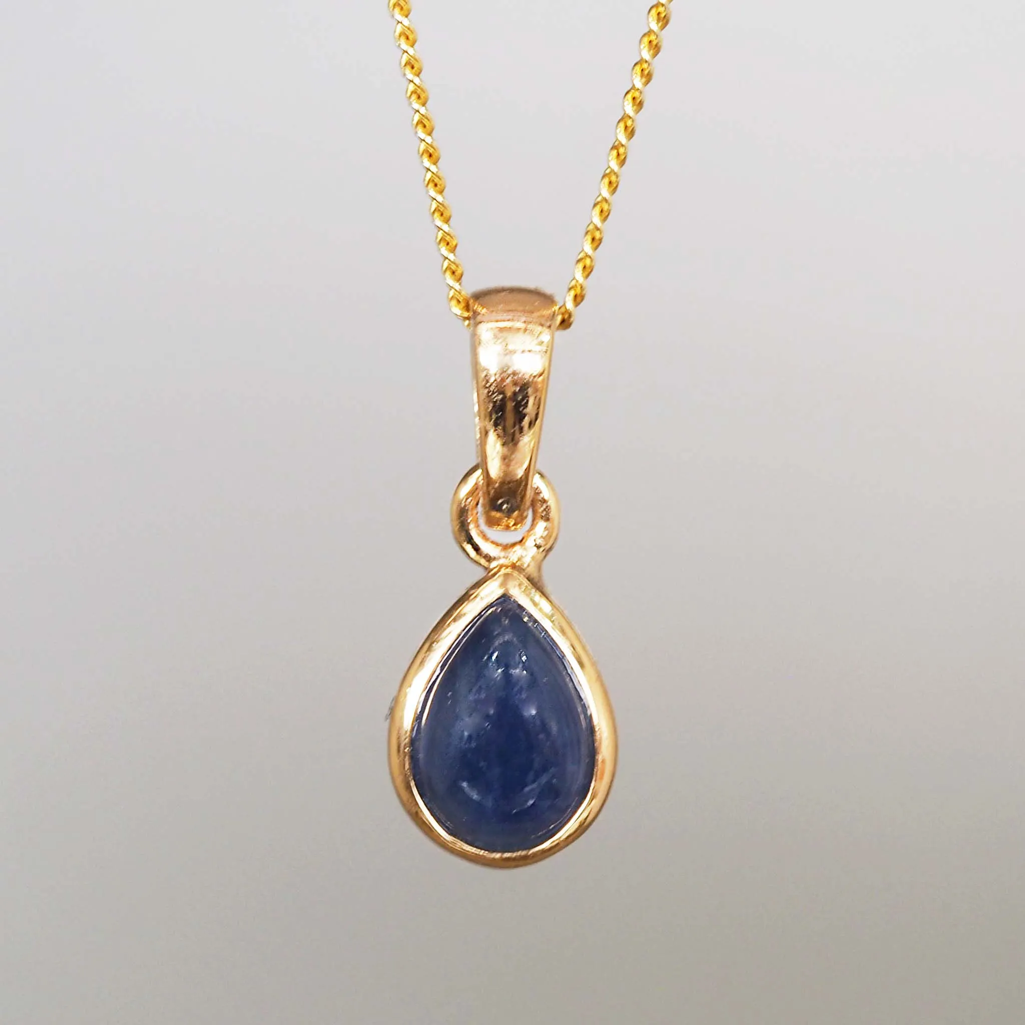 September Birthstone Necklace - Sapphire