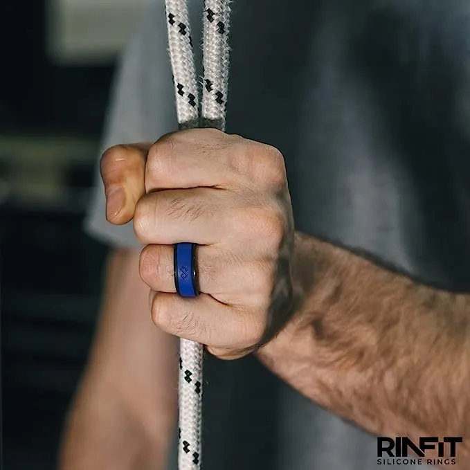 Set of Two Rings: Women's Couture Blue & Men's RinfitAir Collection