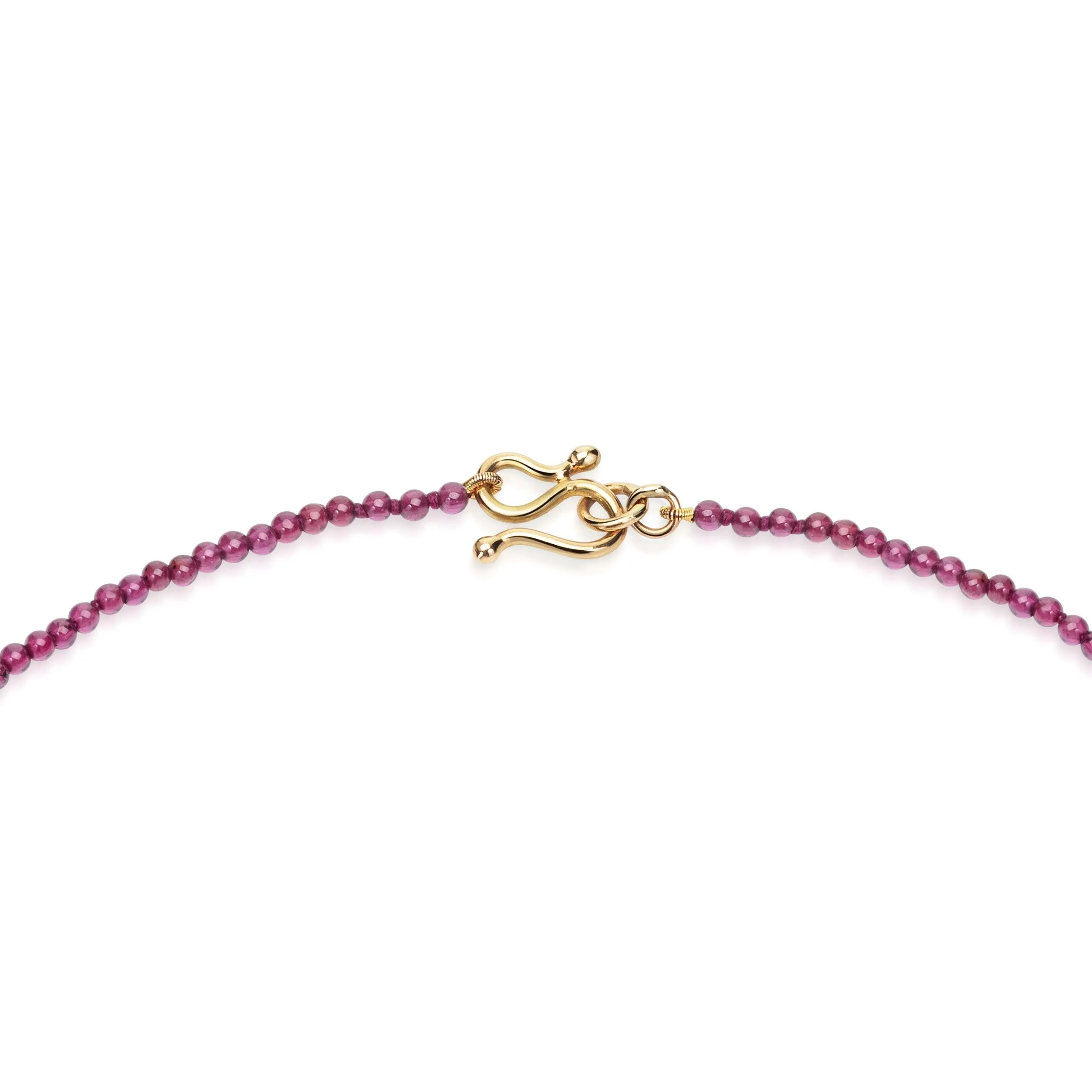 Shanti Garnet Necklace