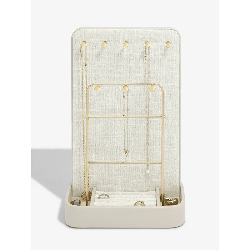 Stackers Large Jewellery Stand Oatmeal Linen