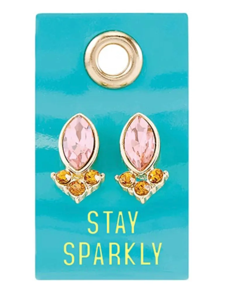Stay Sparkly - Gemstone Earring