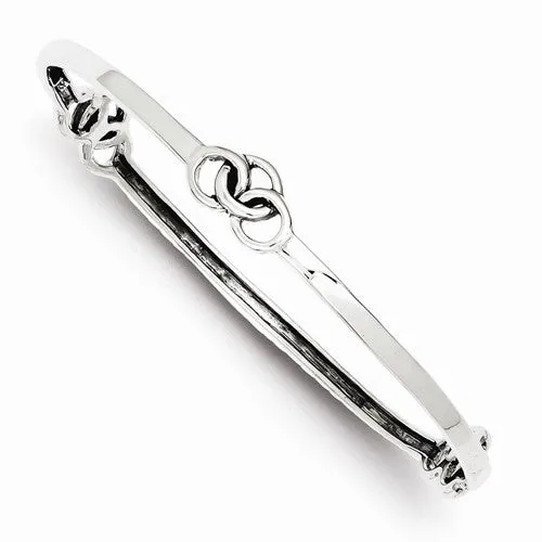 Sterling Silver Slip-On Bangle Bracelet