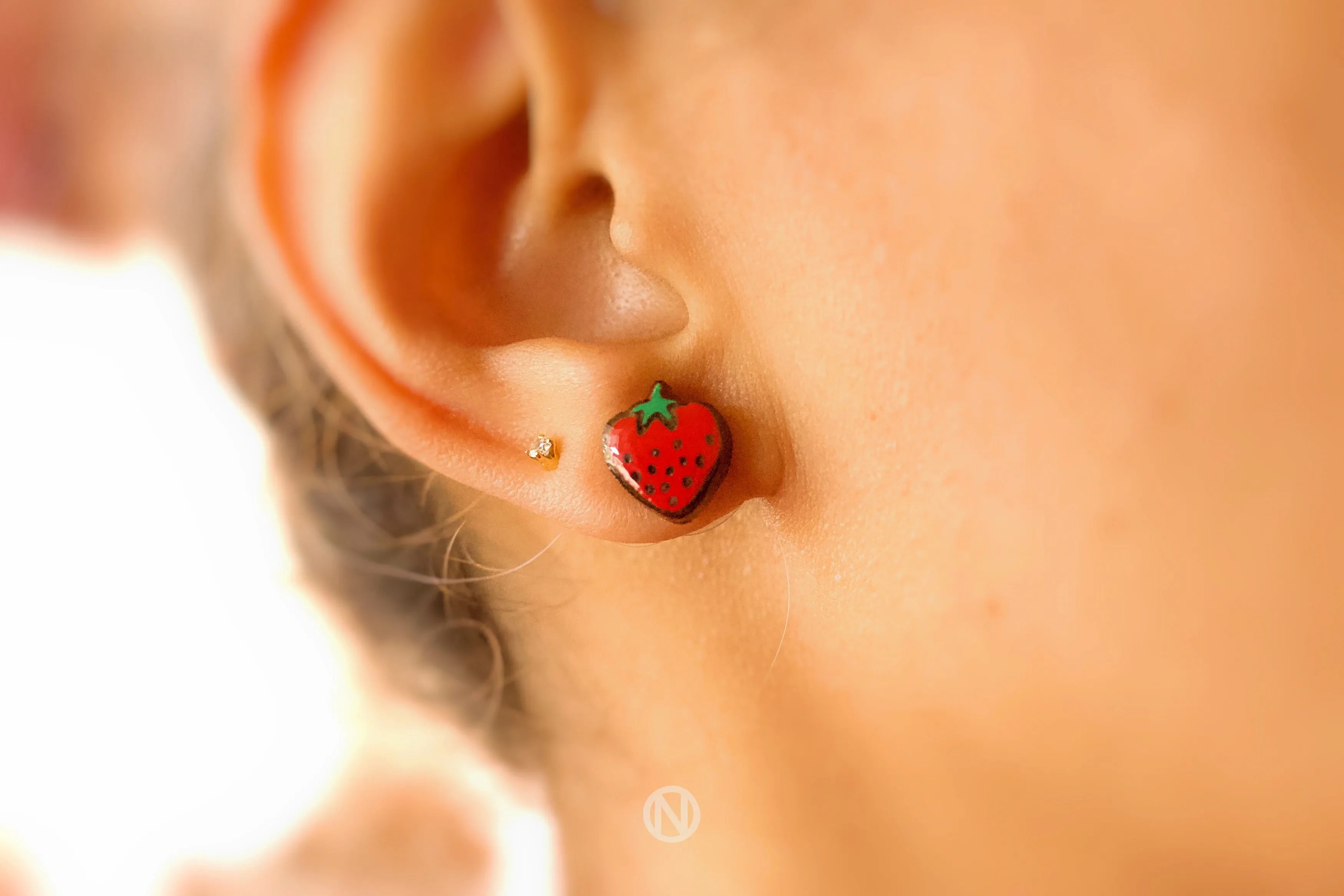 Strawberry Stud Earrings