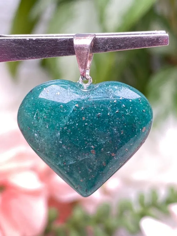 Teal Aventurine Pendants