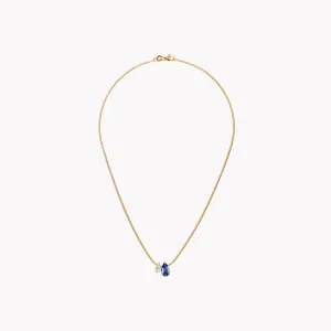 The Blue Sapphire Muse Duo Pendant