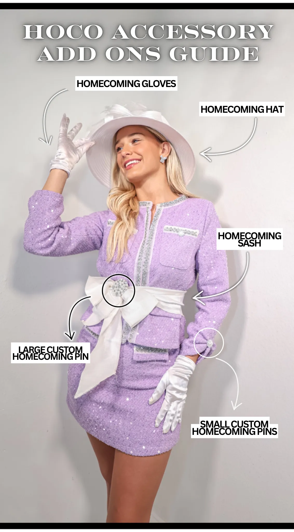 The Lavender Luxe Tweed Set