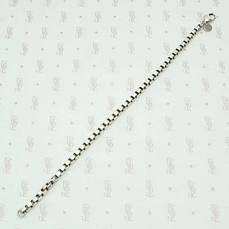 Tiffany & Co. Venetian Link Silver Bracelet