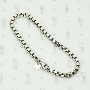 Tiffany & Co. Venetian Link Silver Bracelet