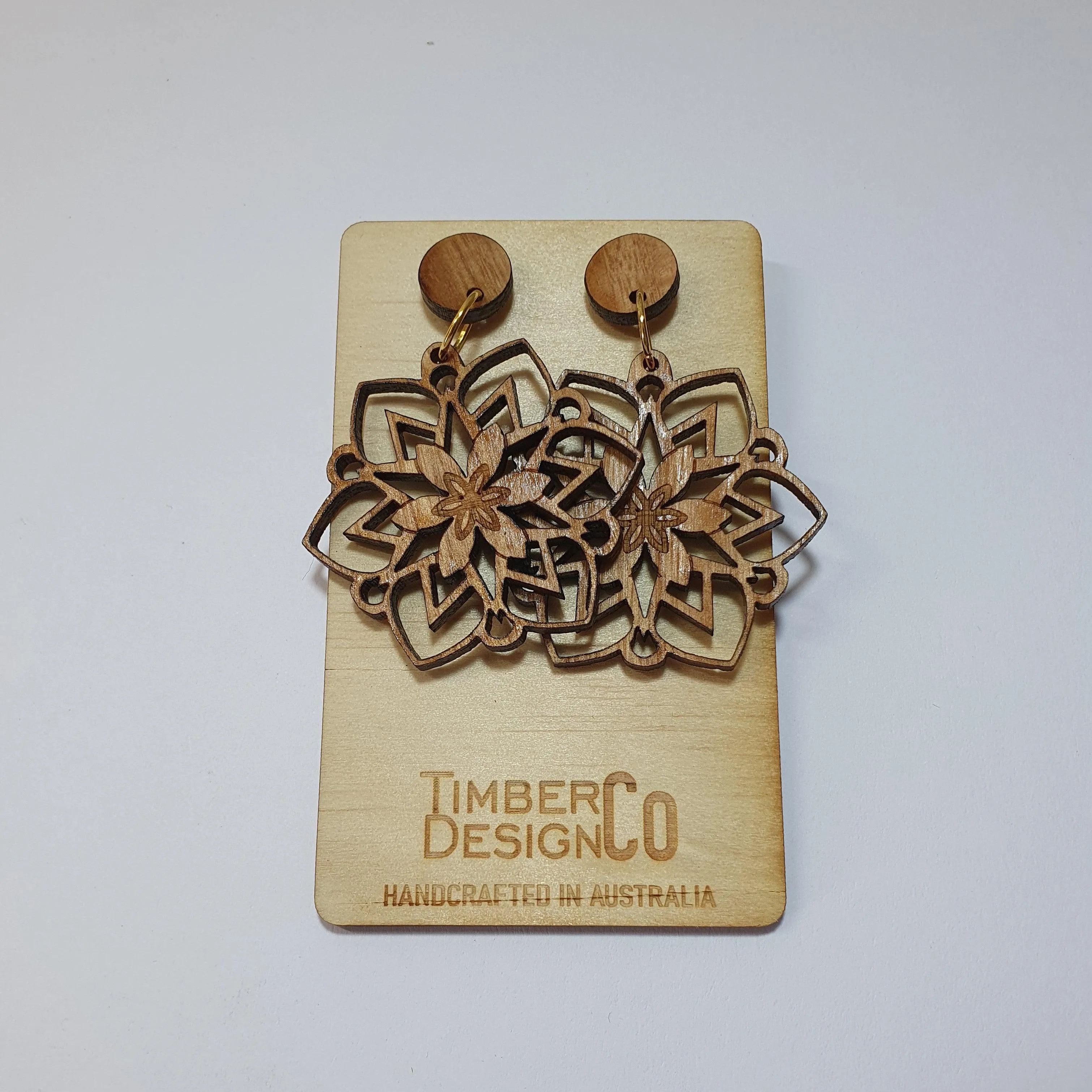 Timber Design Mountain Ash Drop Earrings