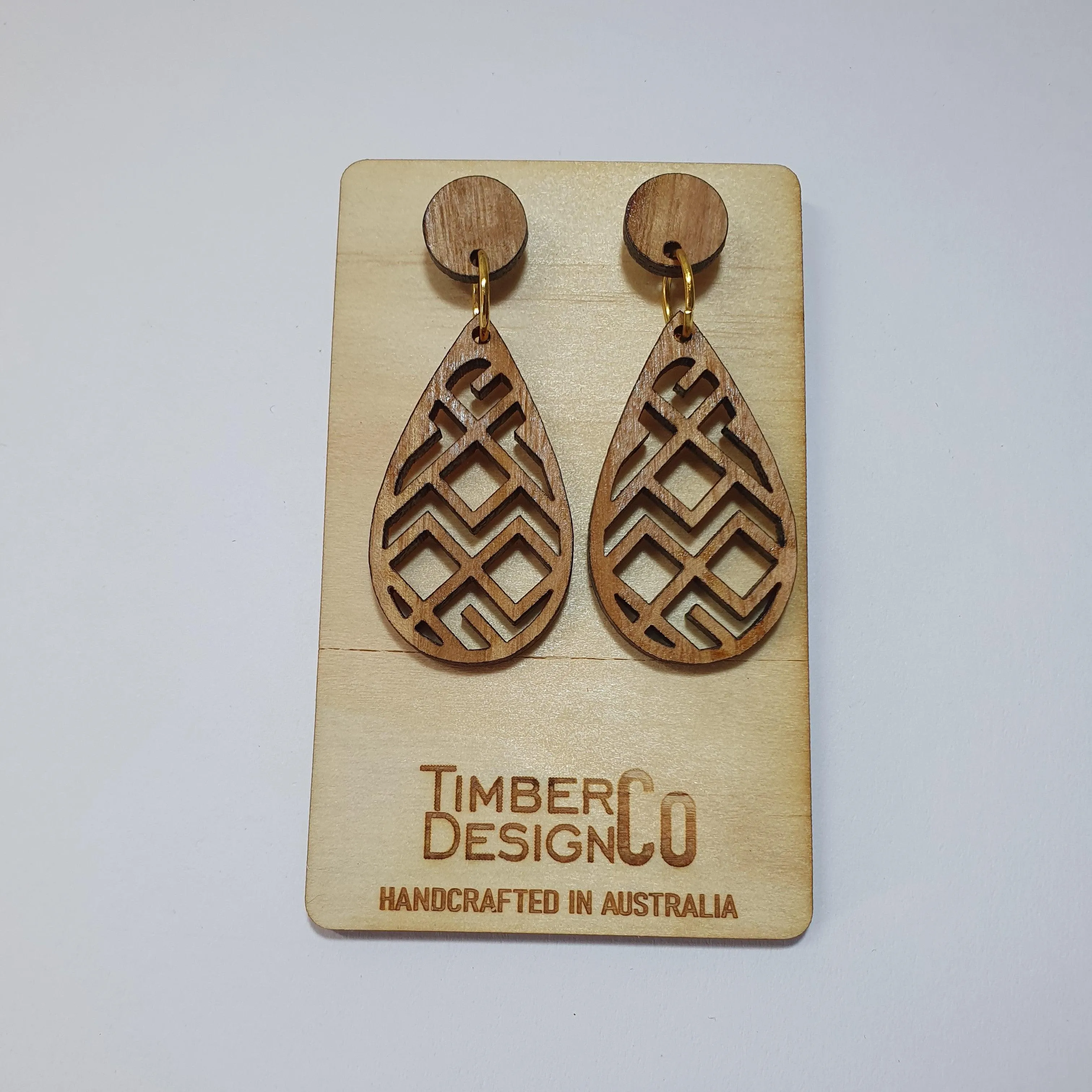 Timber Design Mountain Ash Drop Earrings