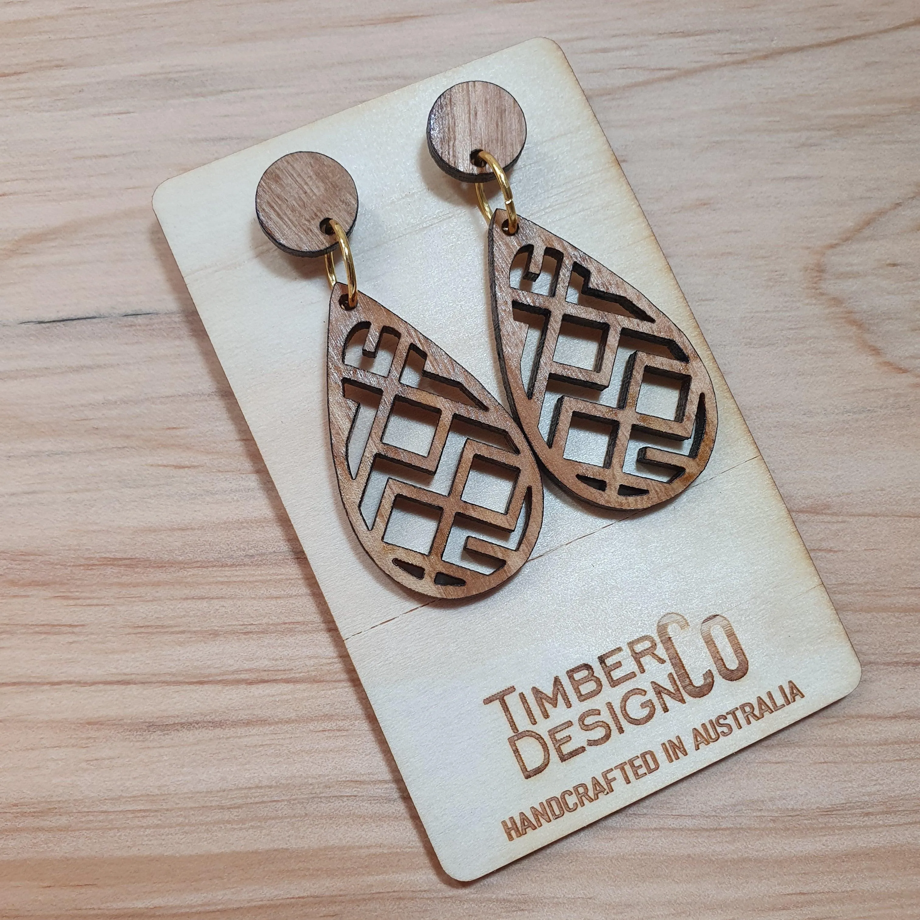 Timber Design Mountain Ash Drop Earrings