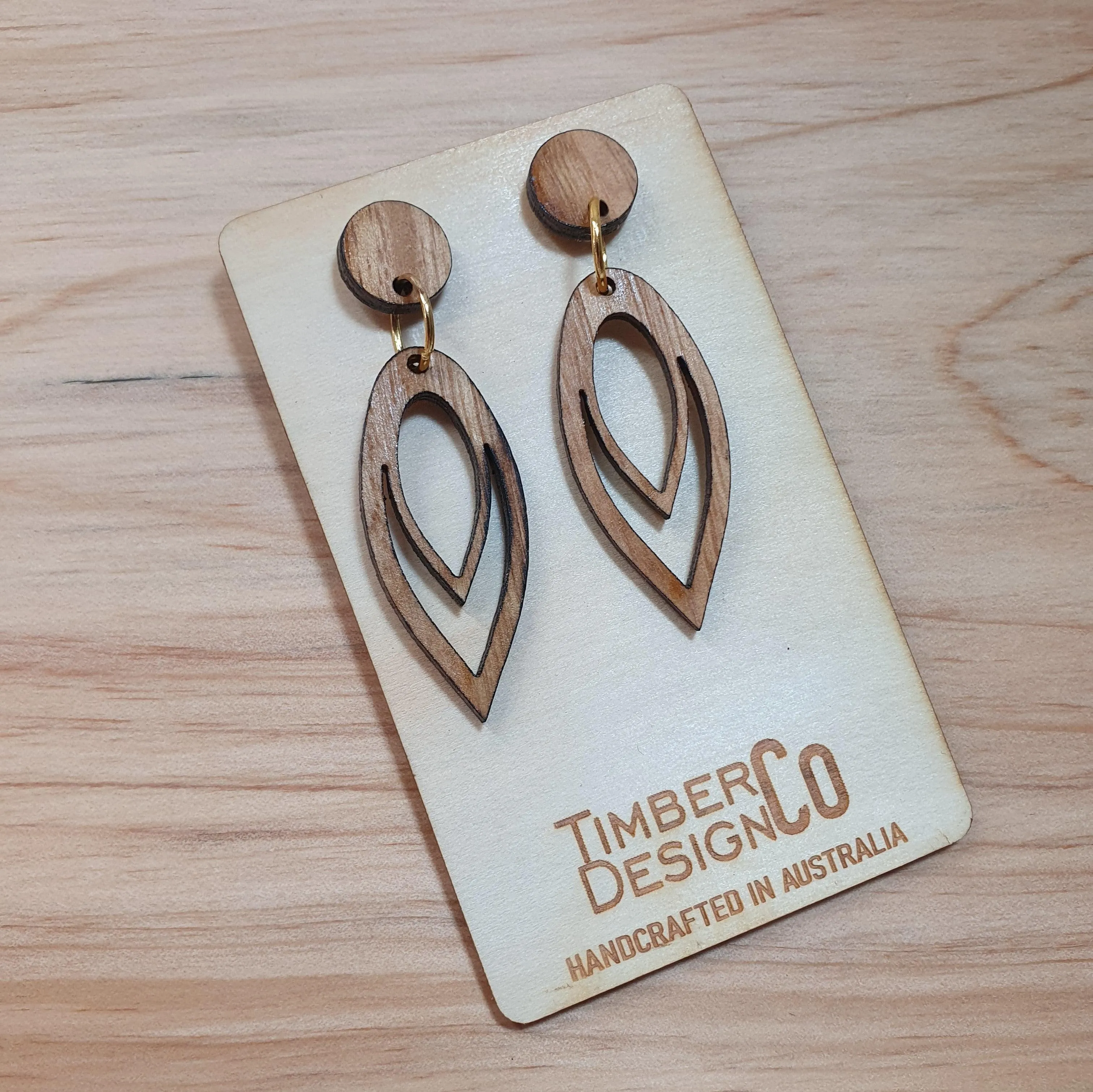 Timber Design Mountain Ash Drop Earrings