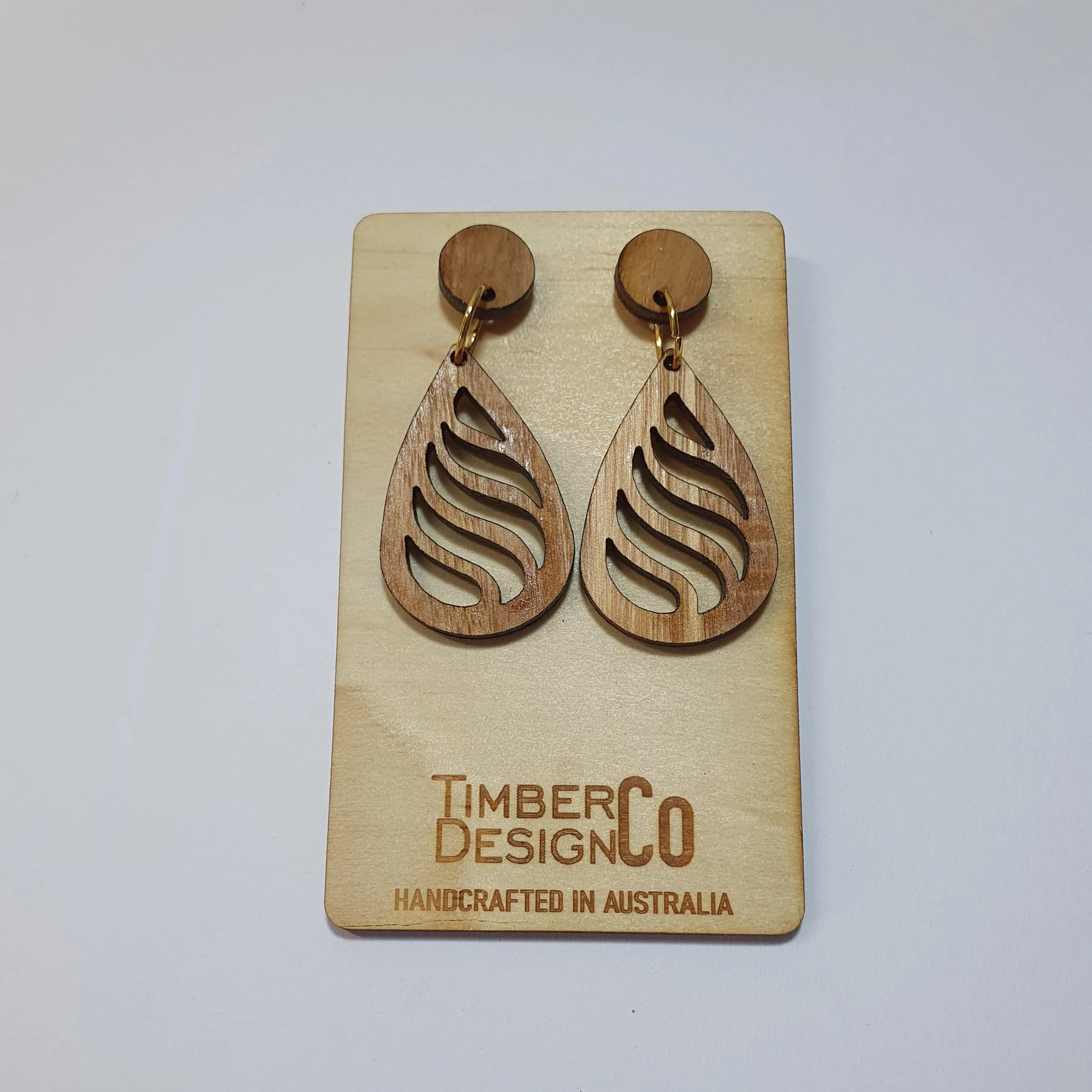 Timber Design Mountain Ash Drop Earrings