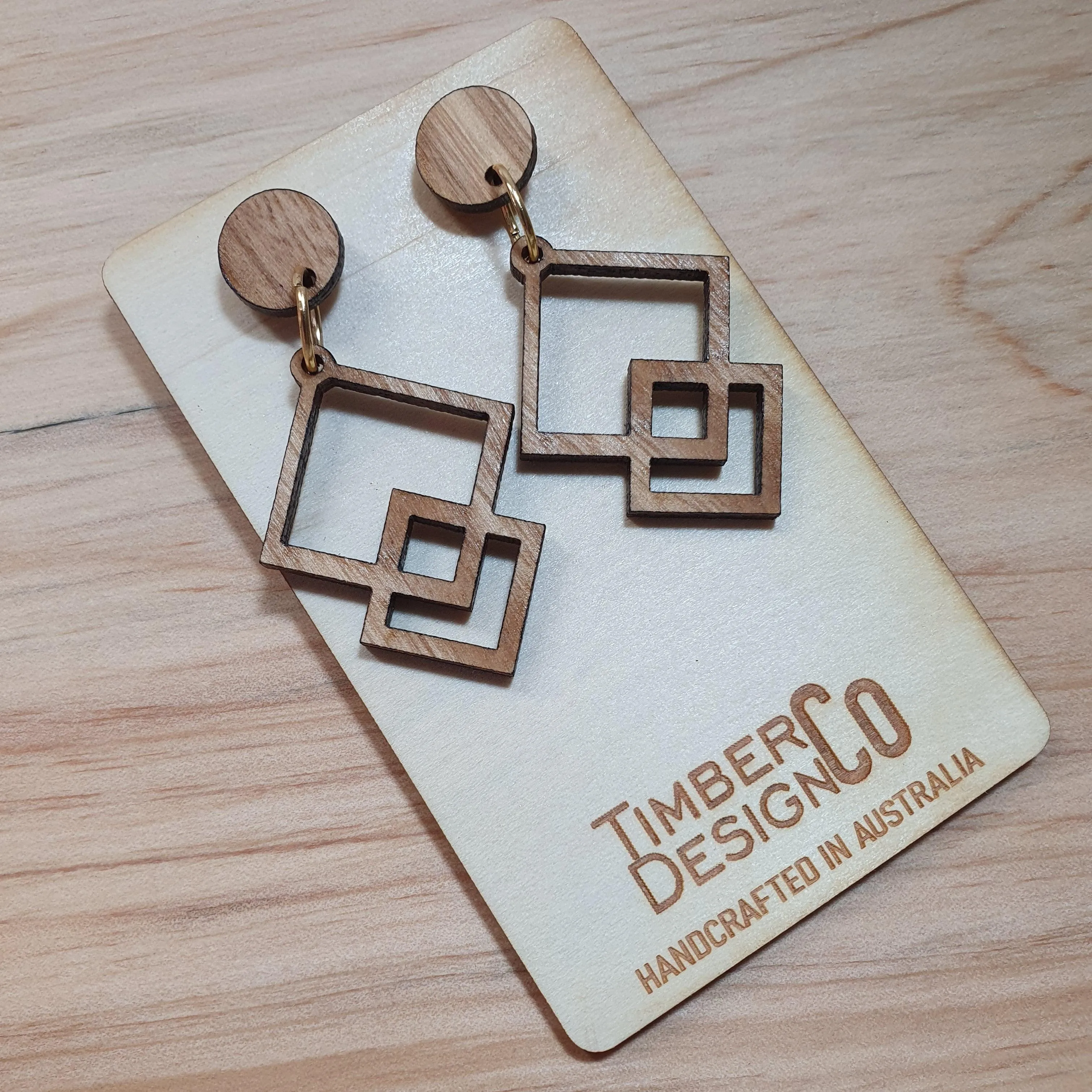 Timber Design Mountain Ash Drop Earrings