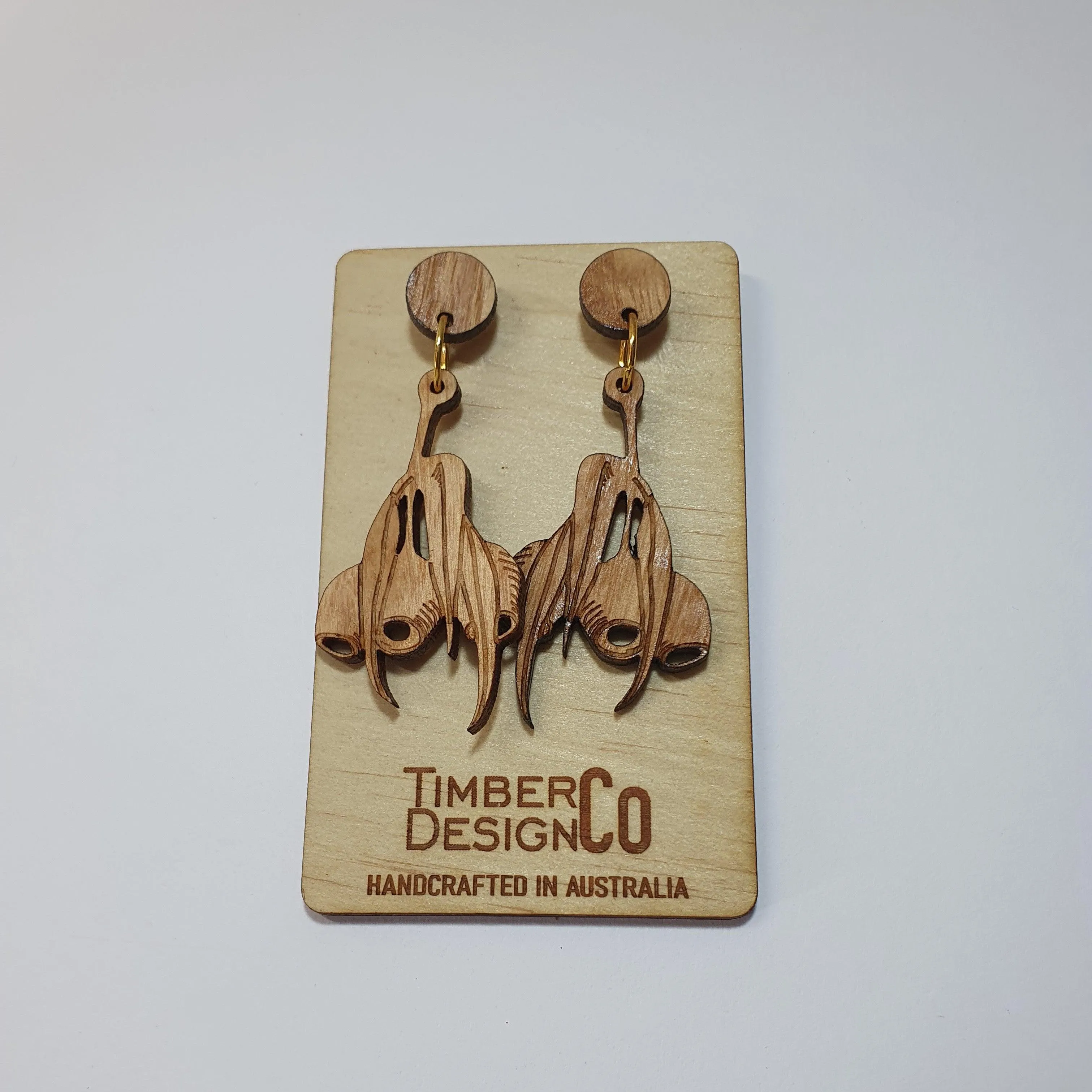 Timber Design Mountain Ash Drop Earrings