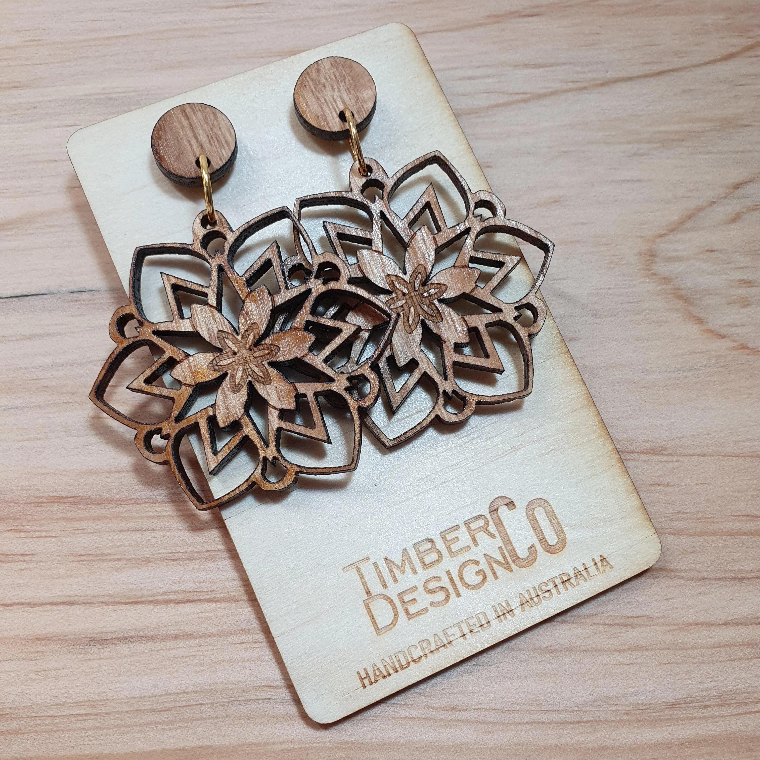Timber Design Mountain Ash Drop Earrings