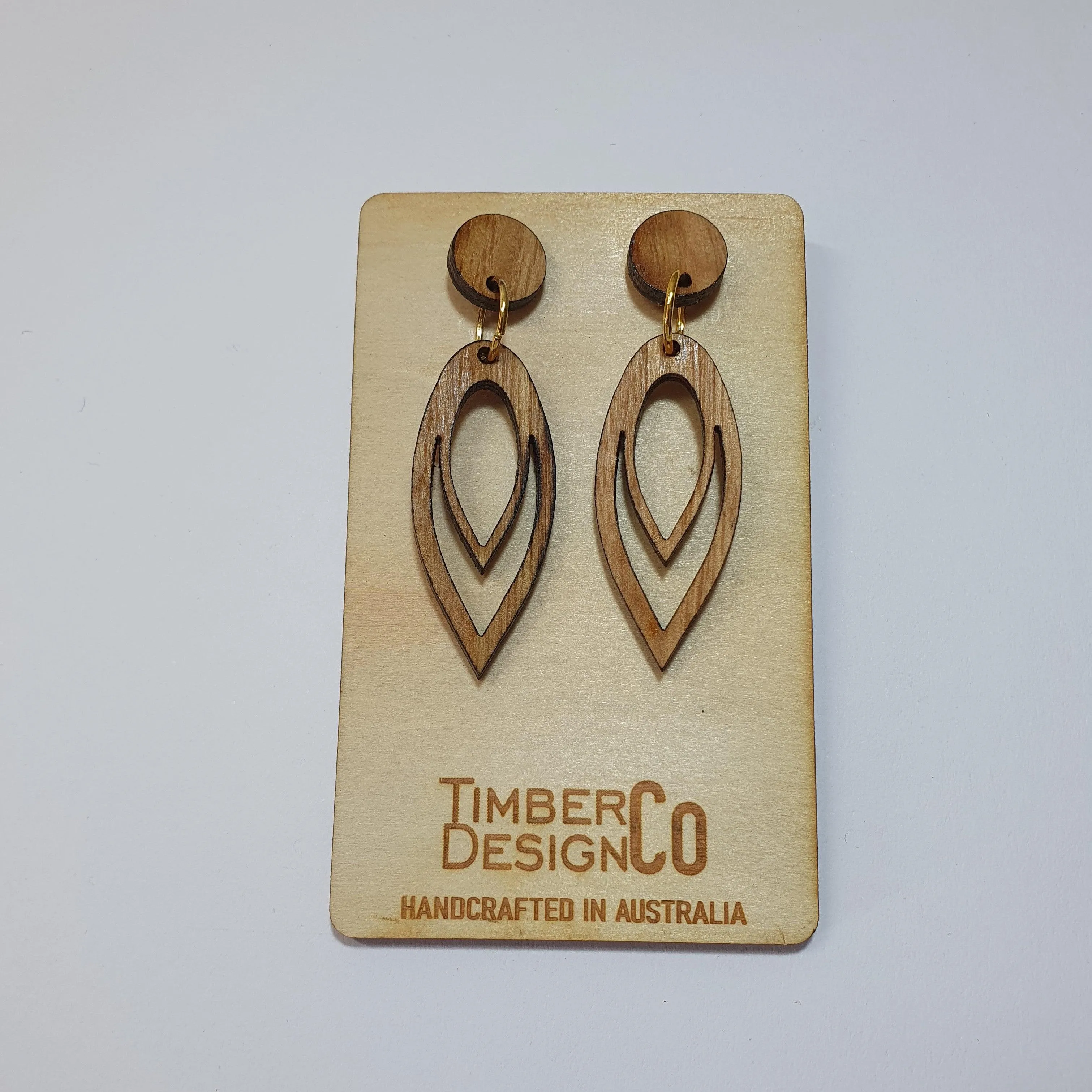 Timber Design Mountain Ash Drop Earrings