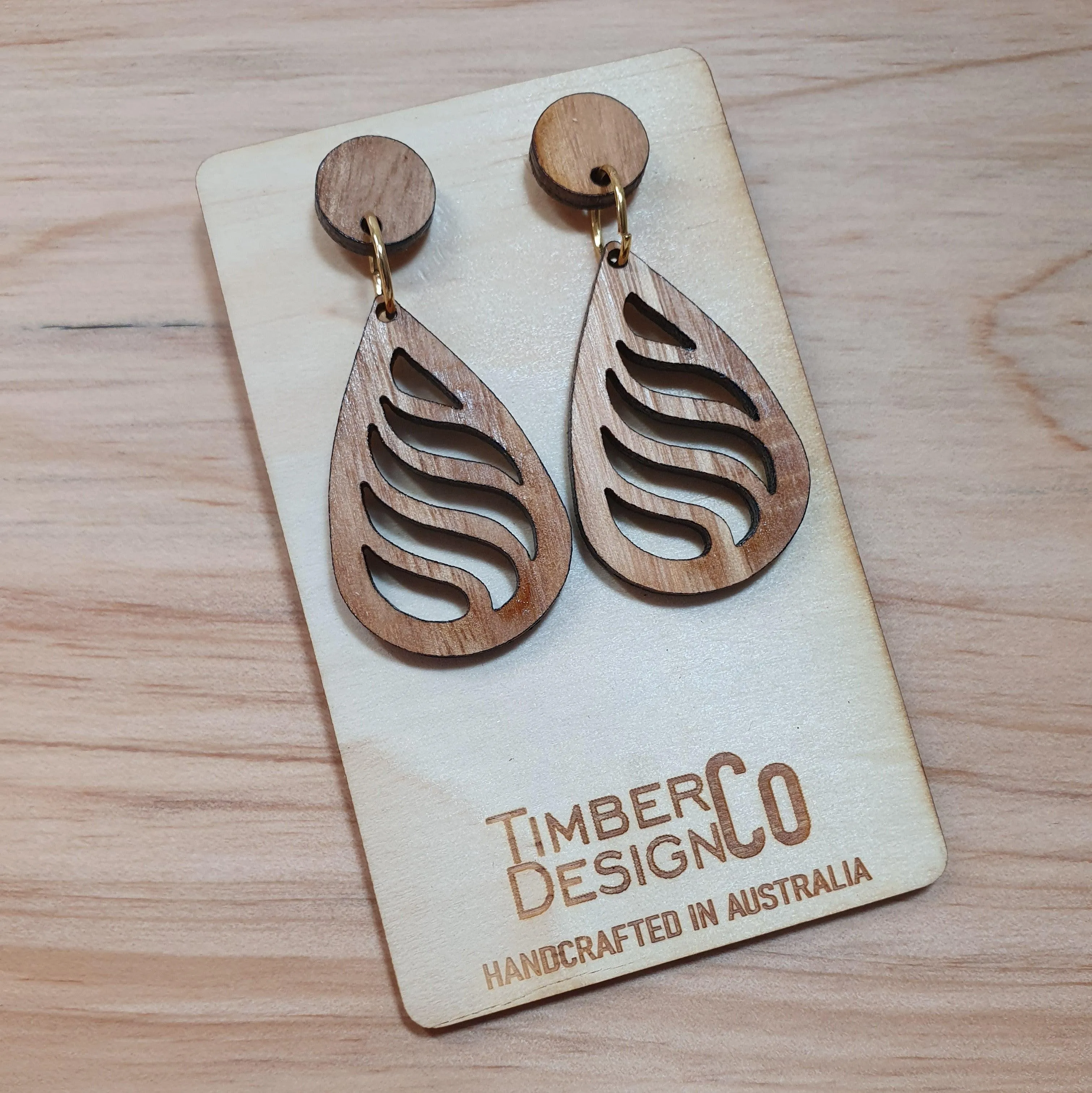 Timber Design Mountain Ash Drop Earrings