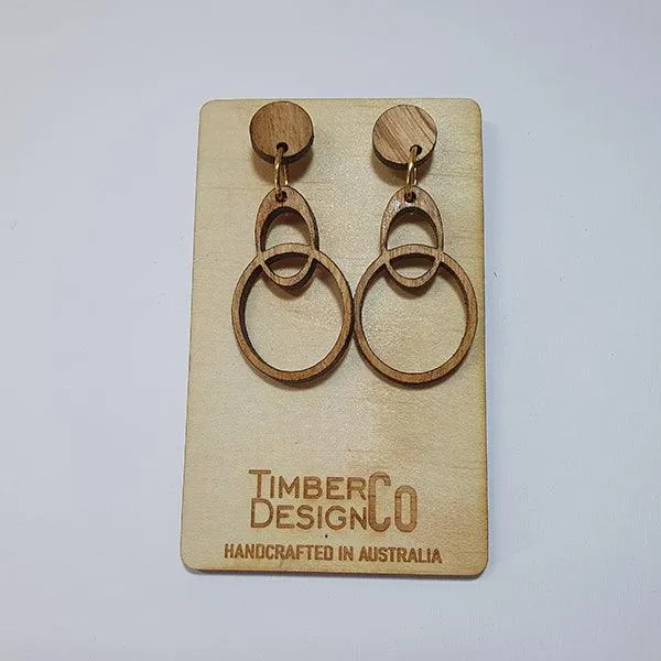 Timber Design Mountain Ash Drop Earrings