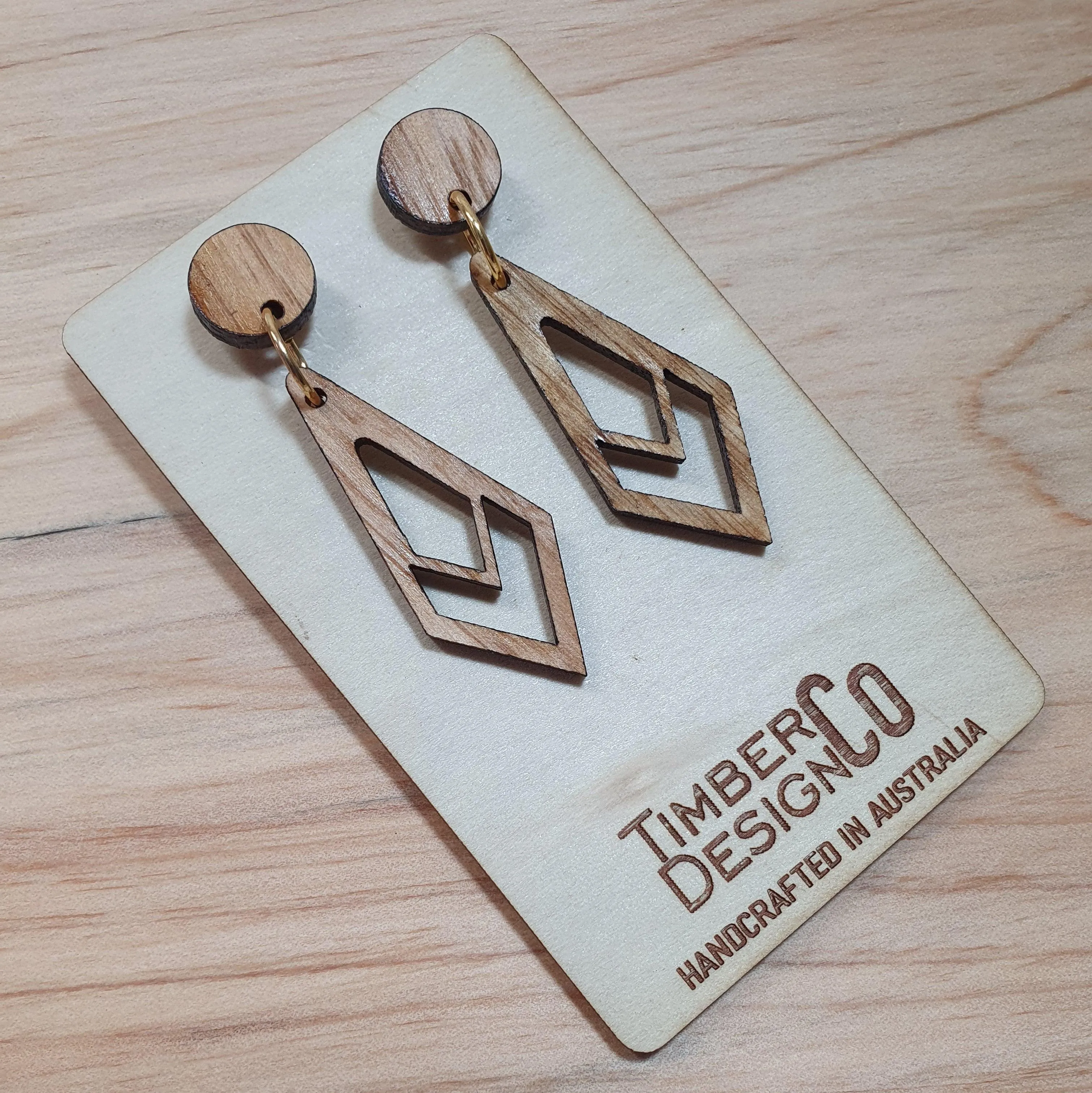 Timber Design Mountain Ash Drop Earrings