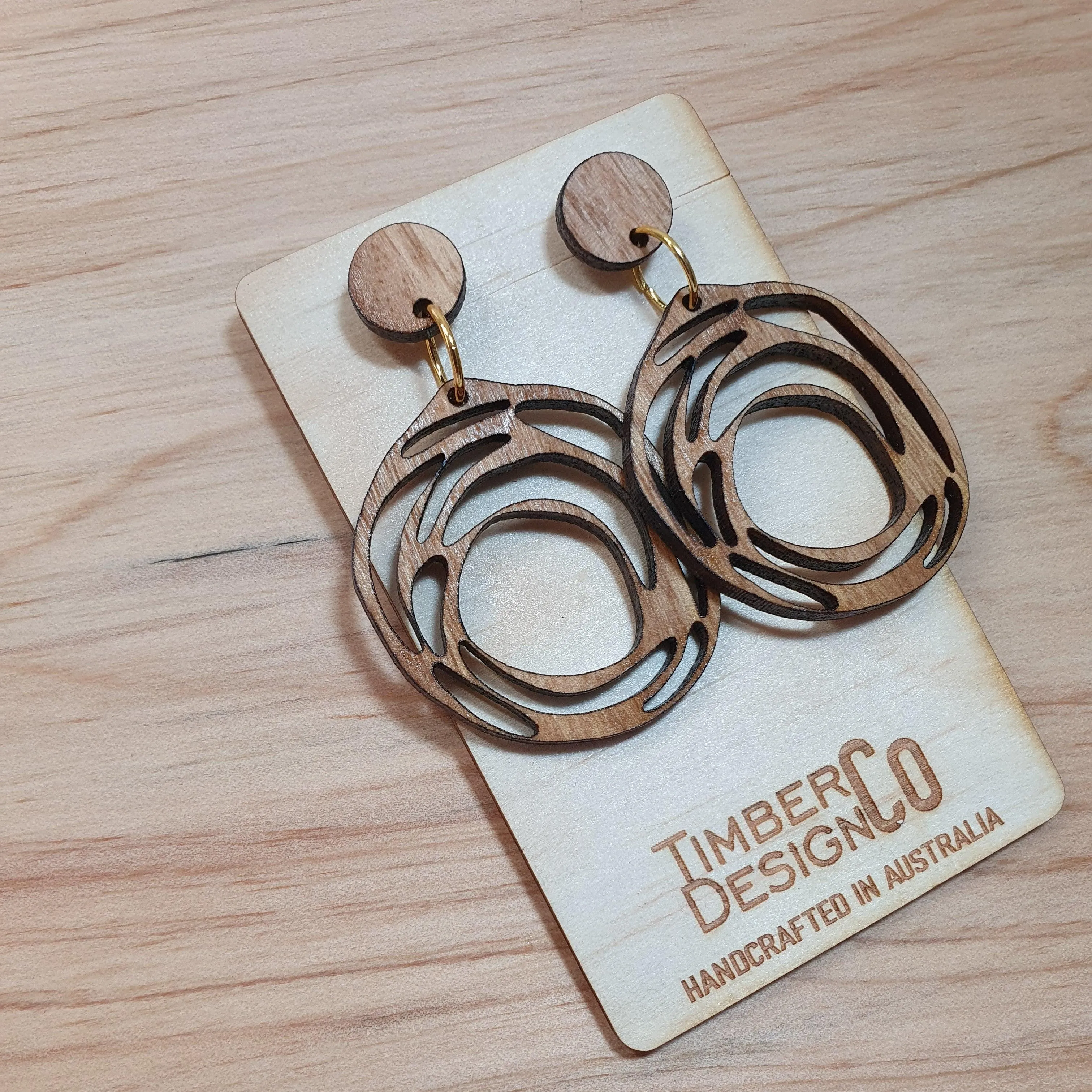 Timber Design Mountain Ash Drop Earrings