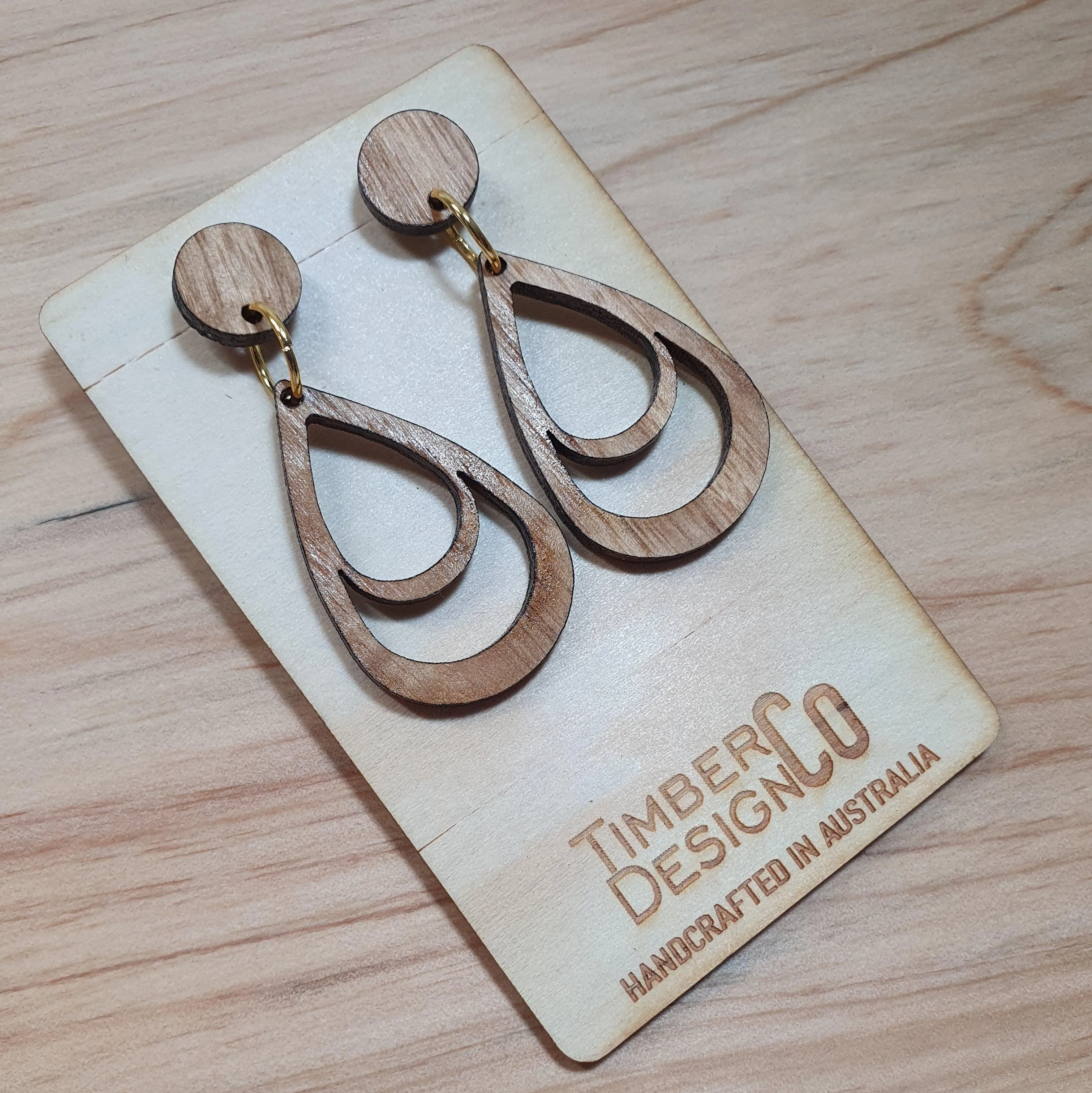 Timber Design Mountain Ash Drop Earrings