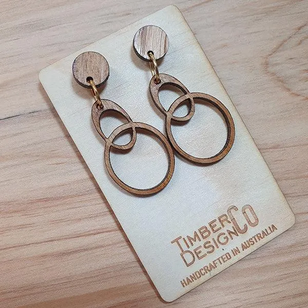 Timber Design Mountain Ash Drop Earrings