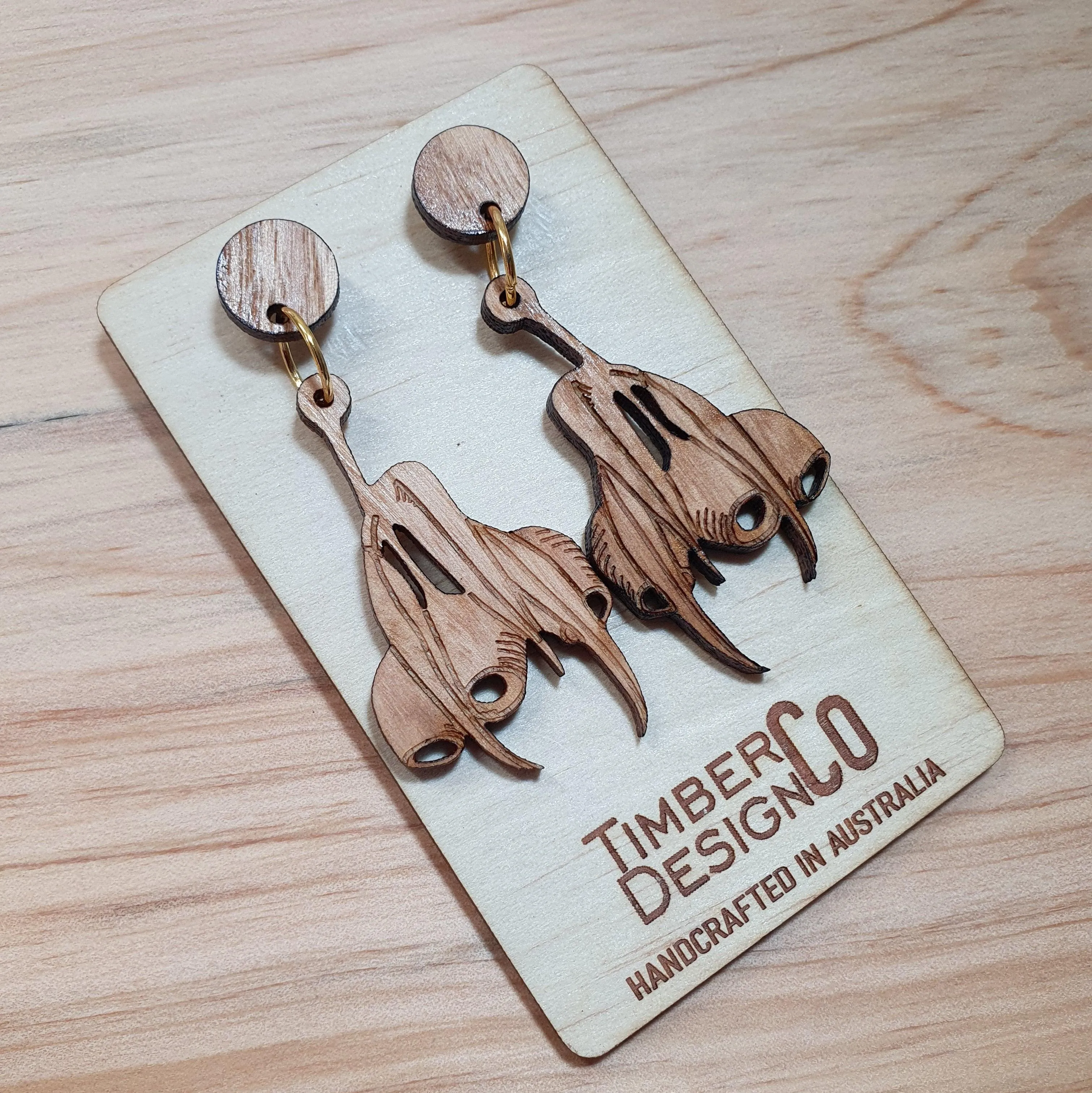 Timber Design Mountain Ash Drop Earrings